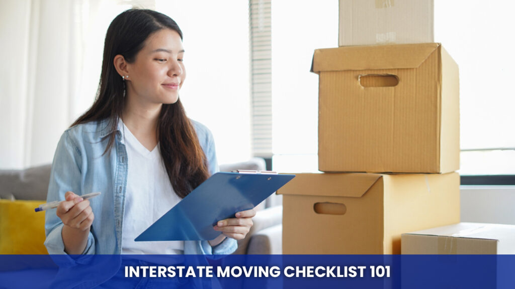 interstate moving checklist